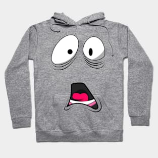 Funny Face Shock Hoodie